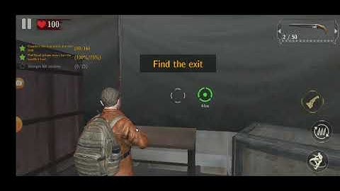 dead triangle: Zombie games (new) android ios gameplay  Rotten City, New Weapon walkthrough 1,2