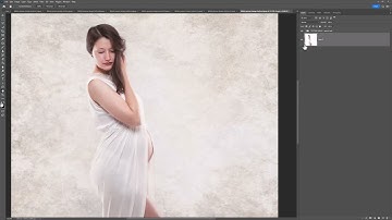 Add White Texture Overlays to White Background in Photoshop VIDEO 1
