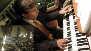GGB 256/EG 37: Ich steh an deiner Krippe hier (Choral und Interludium; Christmette 2015)