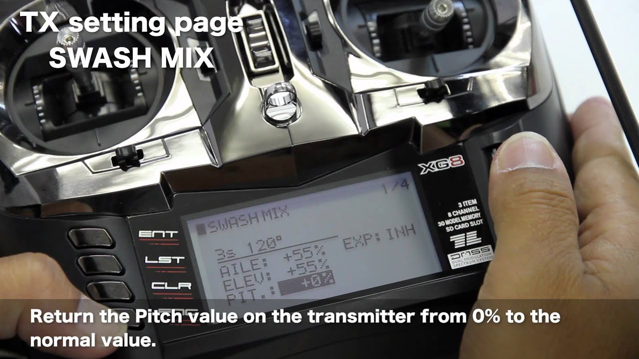 JR PROPO / TAGS01 3Axis gyro explanation video