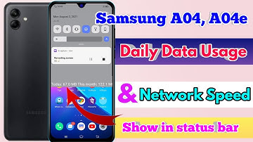 how to show daily data usage in samsung a04, samsung a04 show daily data usage