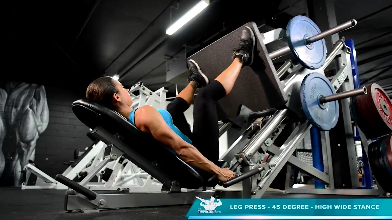 Leg Press High Stance Benefits