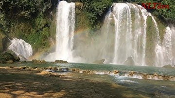 Cầu vồng Thác Bản Giốc Cao bằng