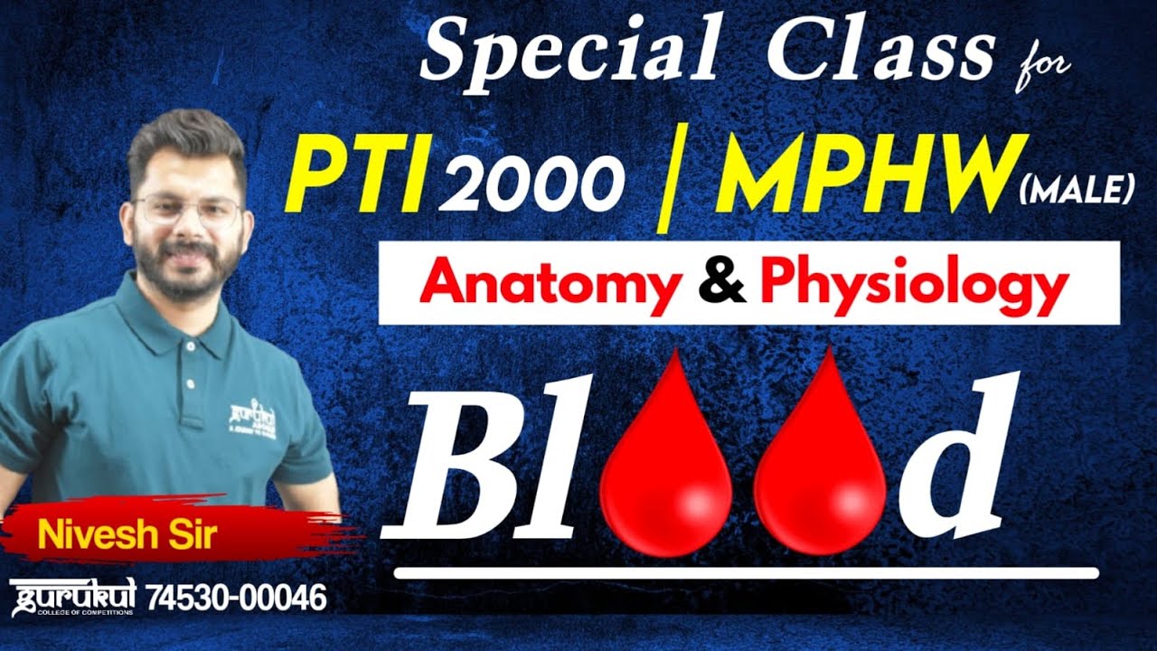 BFUHS Recruitment 2025 | MPHW Vacancy Punjab | PTI 2000 Posts | Anatomy & Physiology 01