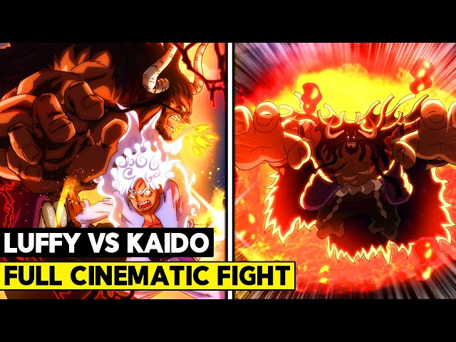 Luffy gear5 vs kaido #onepiece #anime #luffygear5 #kaido #wano