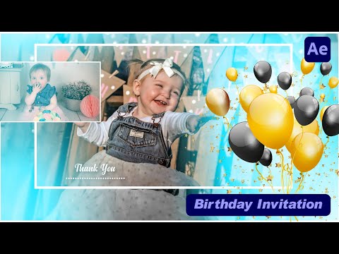 P-14 | Customize Video | Birthday Invitation | ap motions