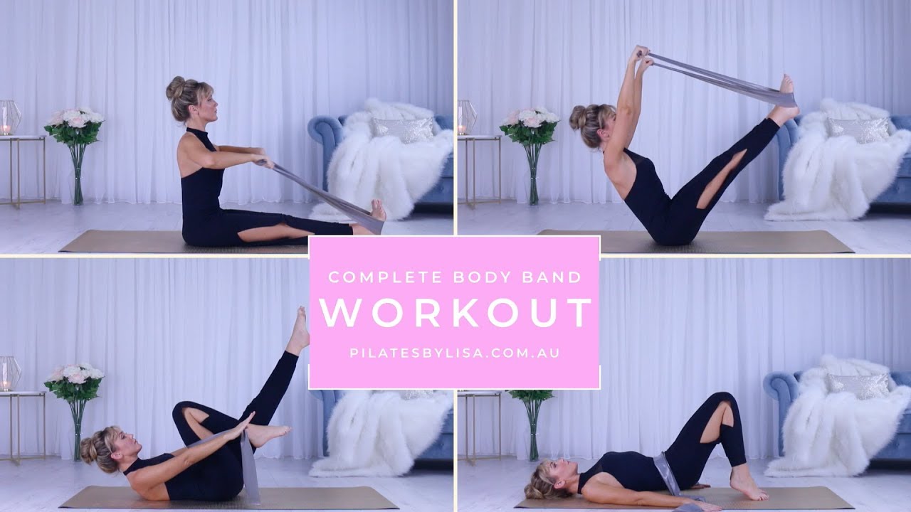The ULTIMATE Complete Body Resistance Band Workout! Pilates By Lisa exercise 14.1 class 11