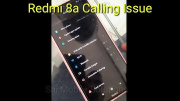 Mi 8a Conference Call Problem || Redmi 8a Calling Issue Solution