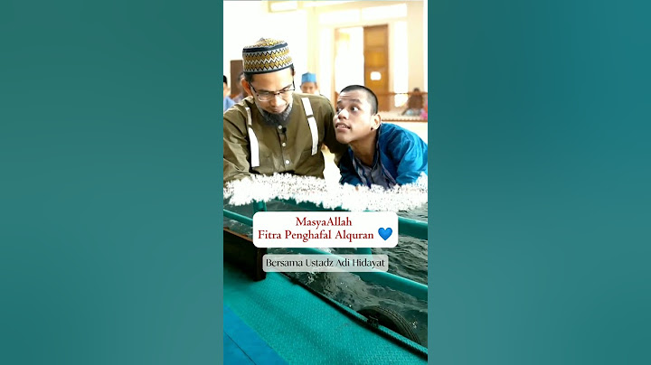 Masyaallah💙❤ - Ustadz Adi Hidayat