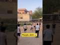 Volleyball people skill spike 😱#shorts #volleyball #spike #people