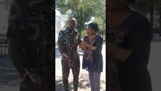 Recontre De Gnoumagbe Sodia Et Larticle Koumaman À Paris...un Moment De Convivialité..