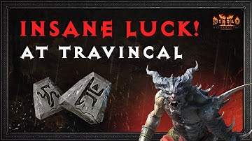 1200 FG in 5 Minutes | Insane Travincal Luck | Diablo 2: Resurrected Ladder Season 2