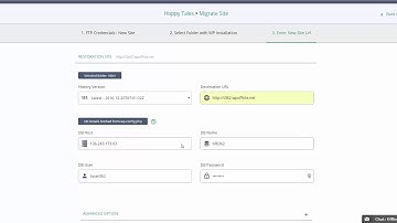 BlogVault feature Tutorial - Migration