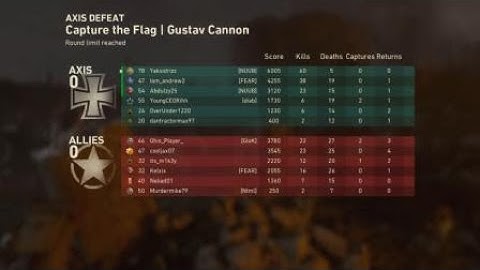 Call of Duty®: WWII CTF gameplay