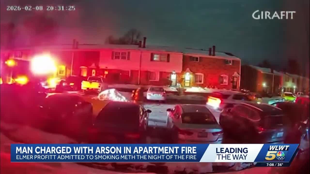 Man charged with arson after Florence apartment fire - YouTube