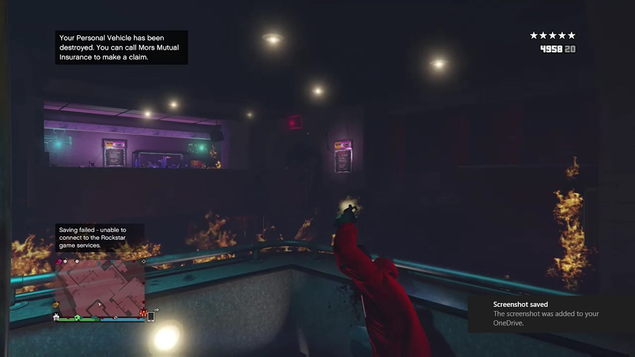 GTA ONLINE - EPIC FIVE STAR STRIP CLUB SHOOTOUT! COPS FORFEIT! - YouTube