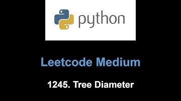 Leetcode 1245. Tree Diameter (topological sort)