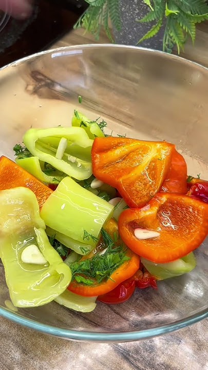 МАРИНОВАННЫЙ ПЕРЕЦ - YouTube