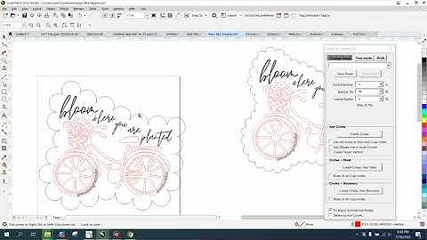 Corel Draw Tips & Tricks Bubble Cut line Part 2 MACRO