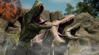 WE FORM A T-REX HUNTING PARTY AND RULE THE SERVER | PATH OF TITANS [GAMEPLAY] screenshot 4