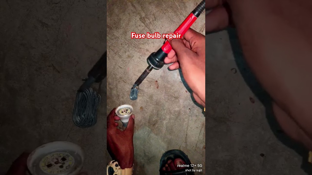 Fuse bulb repair 