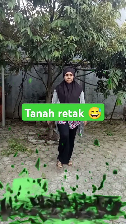 tanah retak 😅😅
