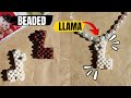 Llama con mostacillas Tutorial paso a paso | Accesorios Aesthetic con Mostacillas