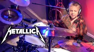 ENTER SANDMAN (6 year old Drummer) Drum Cover