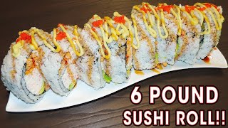 A&z #572 - atlas vs the 6lb monster sushi challenge roll at deli &
desserts in san diego, california (day #12 / #16). hey everybody!!
it's da...