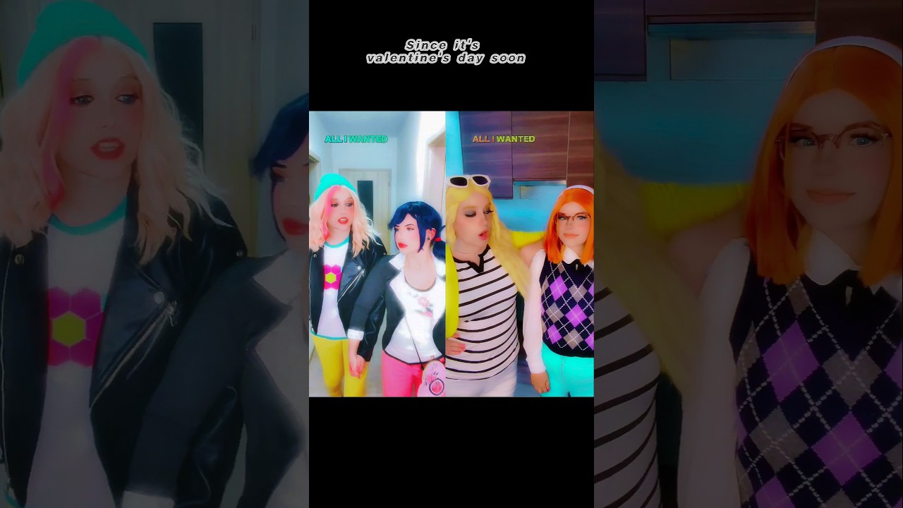 Crushes don't always last |Chloé & Marinette & Zoé & Sabrina @nikkihatsunecosplay  #shorts