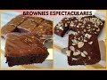Brownies con Arequipe o Dulce de Leche y Brownies con Nueces | Te van a Encantar