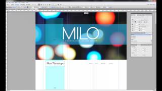 Modifying the Milo Navigation Bar - Adobe Muse Template