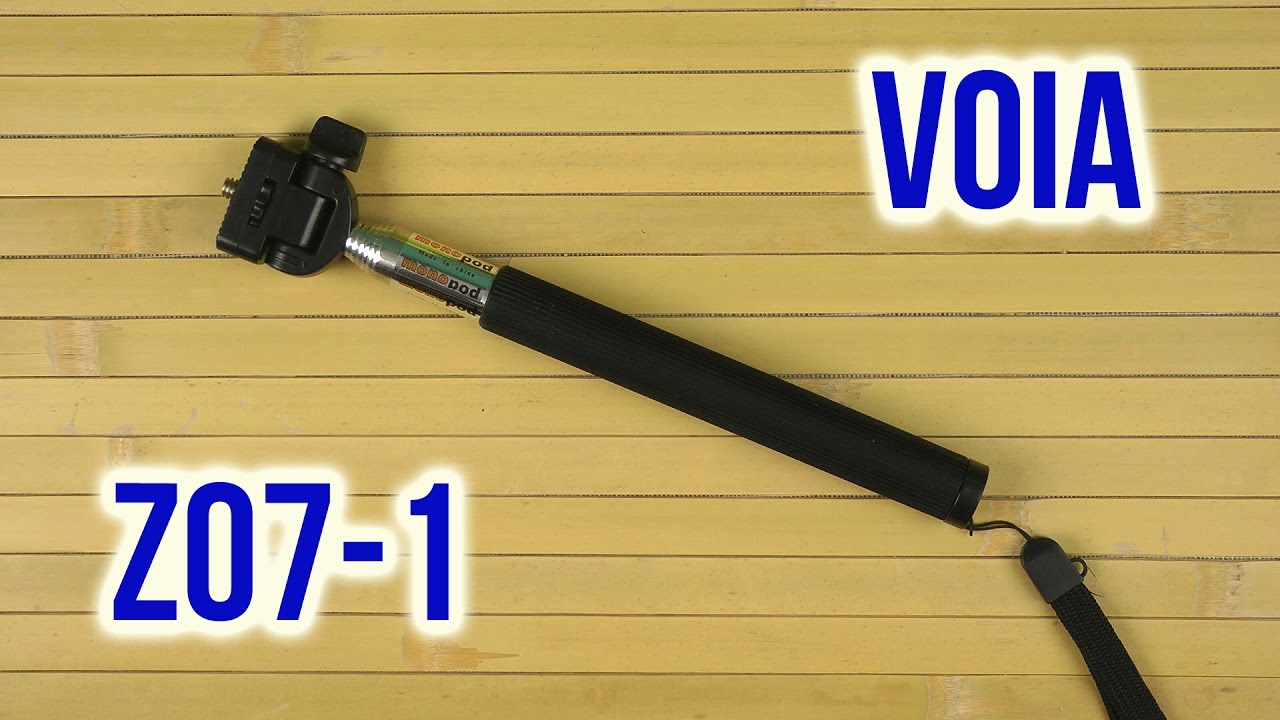 Распаковка Voia Selfie Pole Basic Z07-1 Black