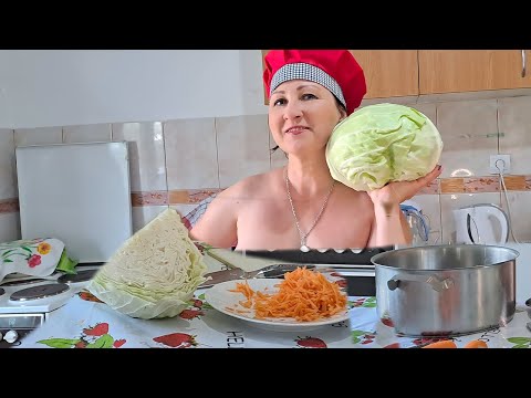 Cooking show. Lots of cabbage. Original recipe. Blogger nudist. Mila naturist.