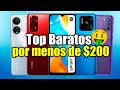 LOS 5 MEJORES TELÉFONOS BARATOS Y BUENOS DEL 2022 | Por menos de 200 euros o dólares