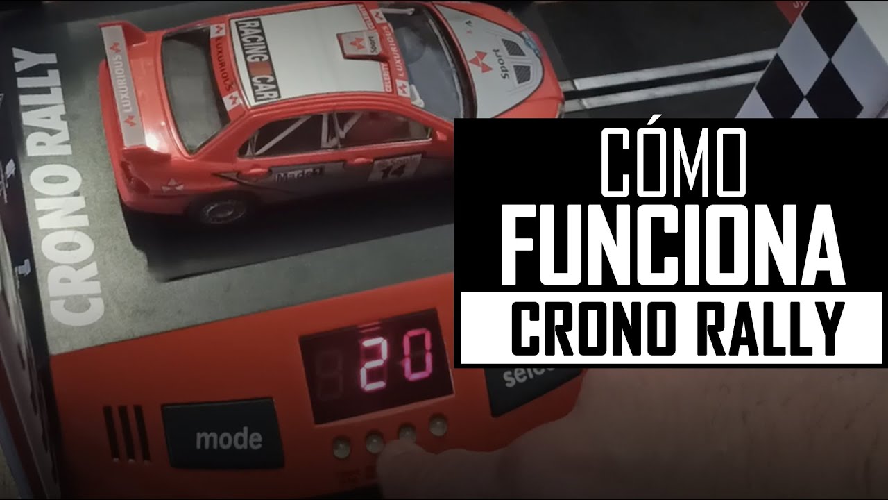 ⏱️ Cómo Funciona CRONO RALLY Slot 【 SCALEXTRIC 】 🥇 Muy Sencillo 🚗💨 TUTORIAL para Vuelta Rápida 👍🏻