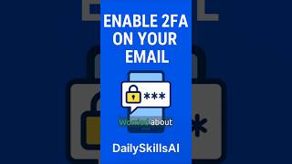 How To Enable 2FA on Your Gmail in Under 60 Seconds #dailyskillsai #shorts