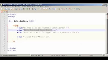2/18- PHP - Starting with PHP - Urdu/Hindi