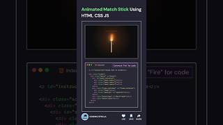 animation  match stick using #html  #and  #css  #viral  #coding  #video