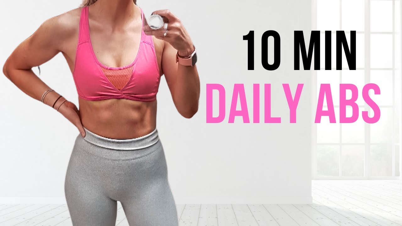 10 MIN DAILY ABS WORKOUT | At Home Total Core Routine - YouTube
