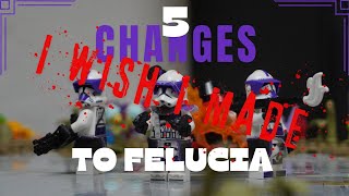 Building Felucia in Lego | what I wish I did differently