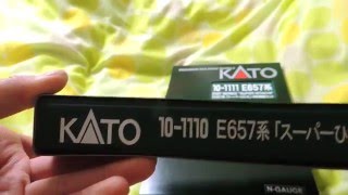 【Nゲージ@カトー】E657系 スーパーひたち号 ~開封&試運転~