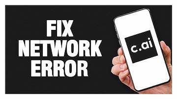 How To Fix Character AI App Network Error | Final Solution