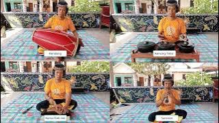Belajar dasar-dasar saronen kenong Tello'