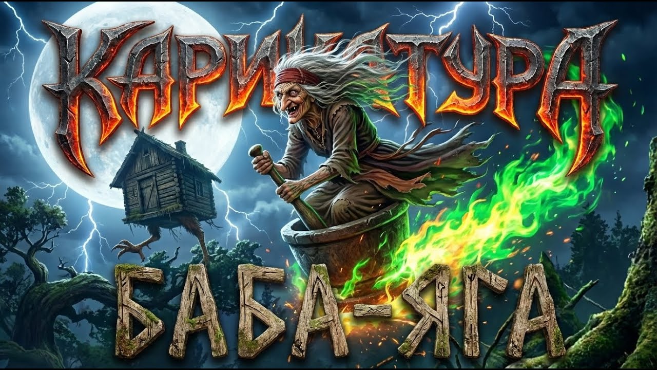 Карикатура - Глава II - Баба Яга