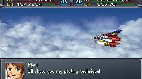Super Robot Wars Alpha Gaiden - Bluegar Attacks