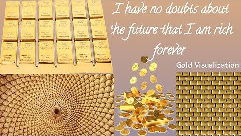 #GOLD COINS & GOLD BARS AND WEALTH VISUALIZATION, MANIFESTATION, ABUNDANCE HD 4K