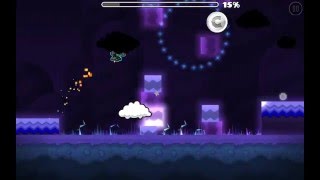 Cloudy Night By Pineapple (me) All coins - Geometry Dash 2.0