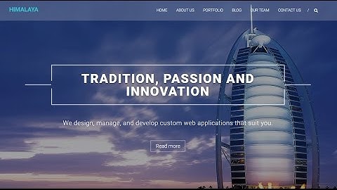 How To Make A Parallax WordPress Website 2017 | Responsive One Page Website