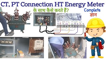 How to do CT, PT Connection with HT Energy Meter, HT Meter Connection By ATS PREMRAJ SIR#